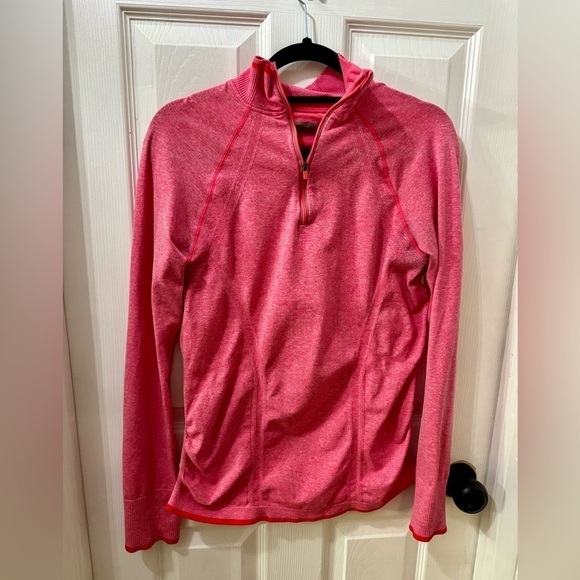 Athleta Lightweight Fitted Quarter Zip- Size L - Picture 1 of 4